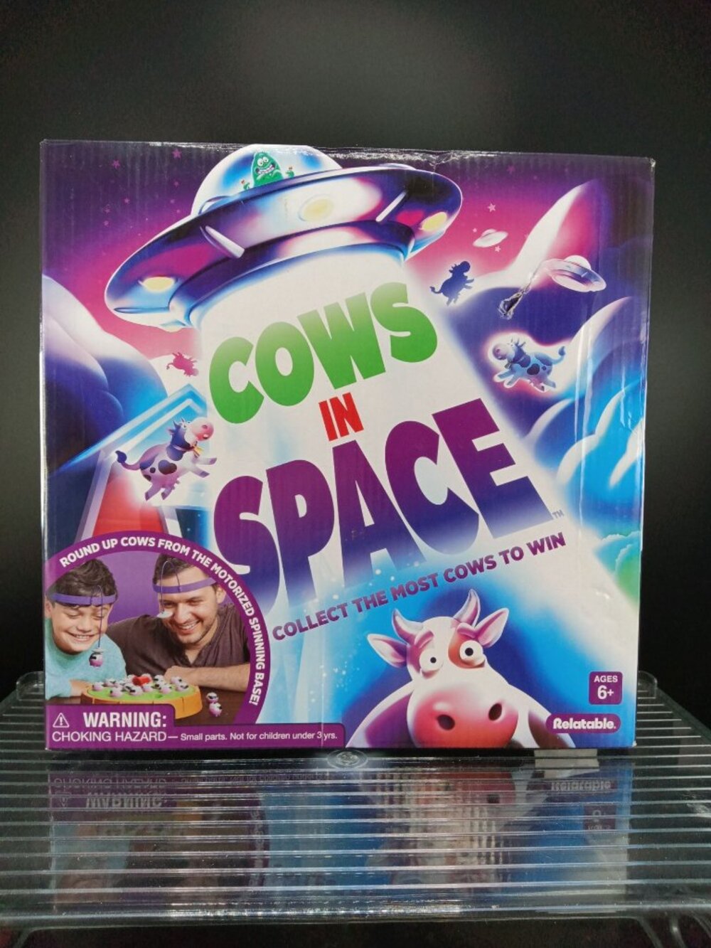 Cows In Space Kids Magnetic UFO Headband Game Ages 6+ Fun